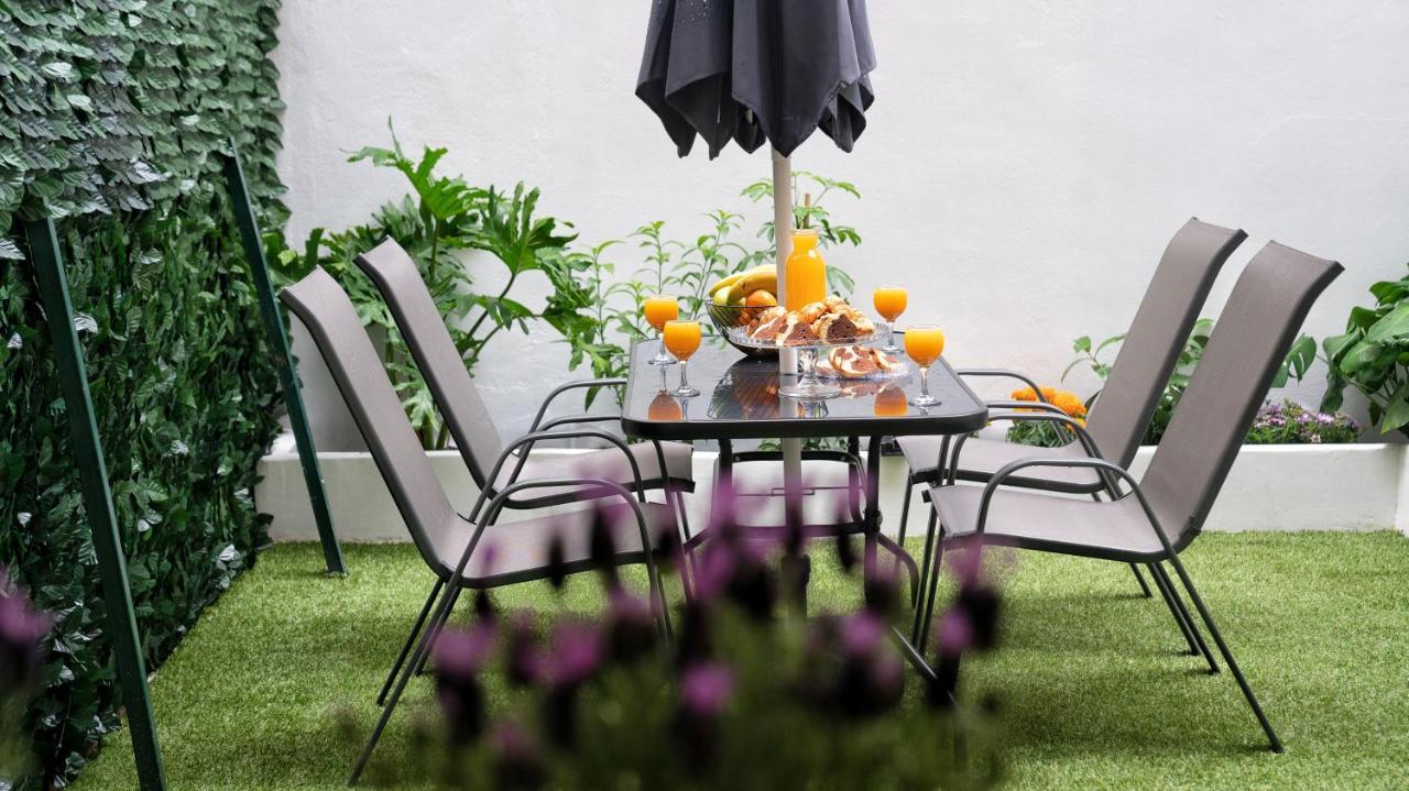 Lux Garden Apartment Near Acropolis In The Heart Of Atenas Exterior foto