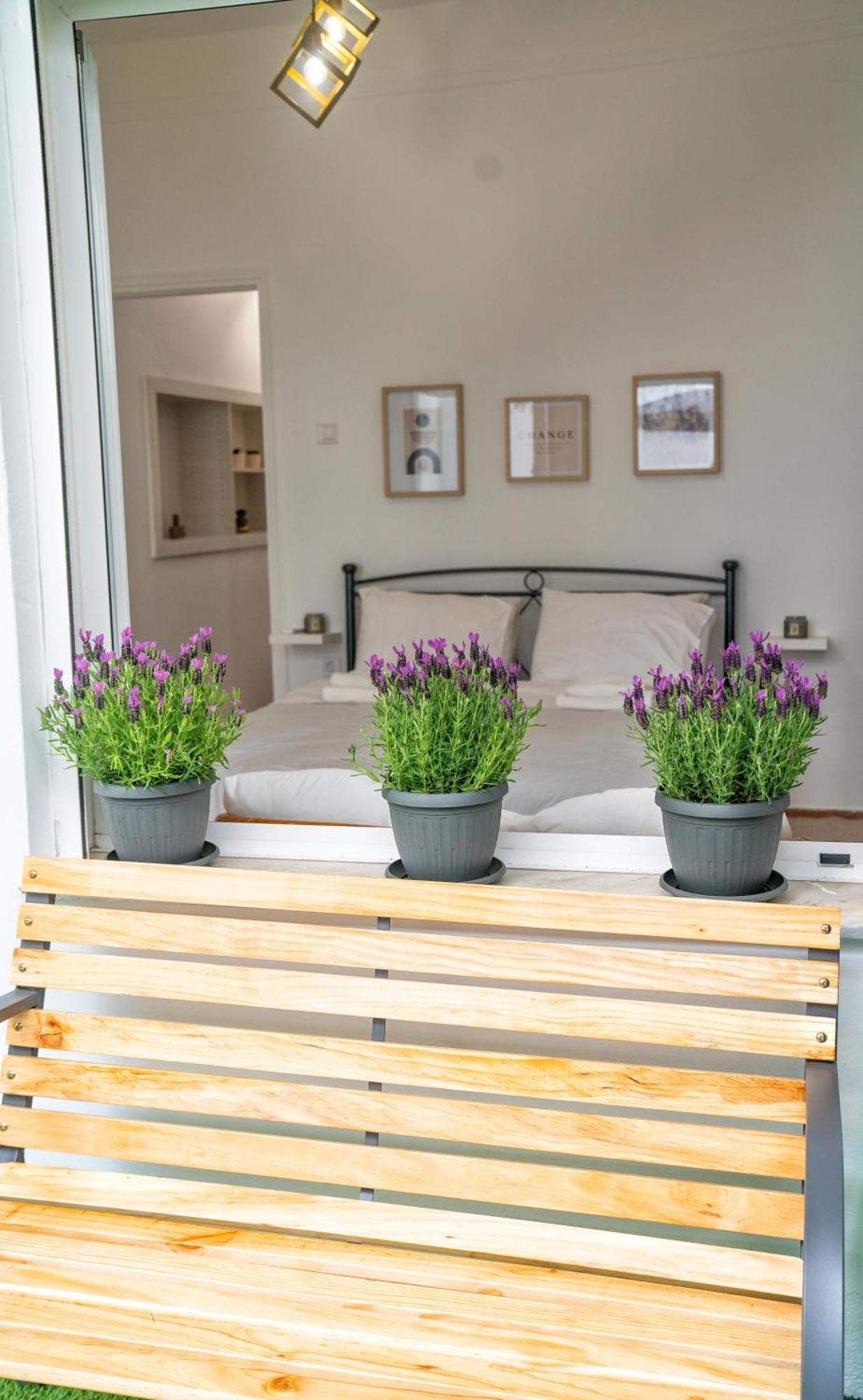 Lux Garden Apartment Near Acropolis In The Heart Of Atenas Exterior foto